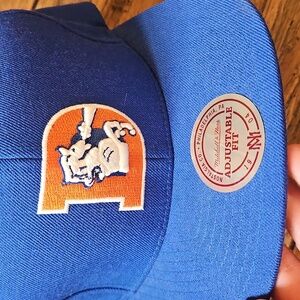 Nostalgia Mitchell & Ness Blue Cap with Vintage Senver Broncos Logo